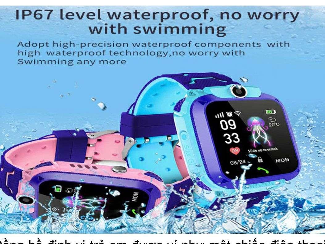 KAVE Kids Waterproof GPS Tracker Watch - KAVE