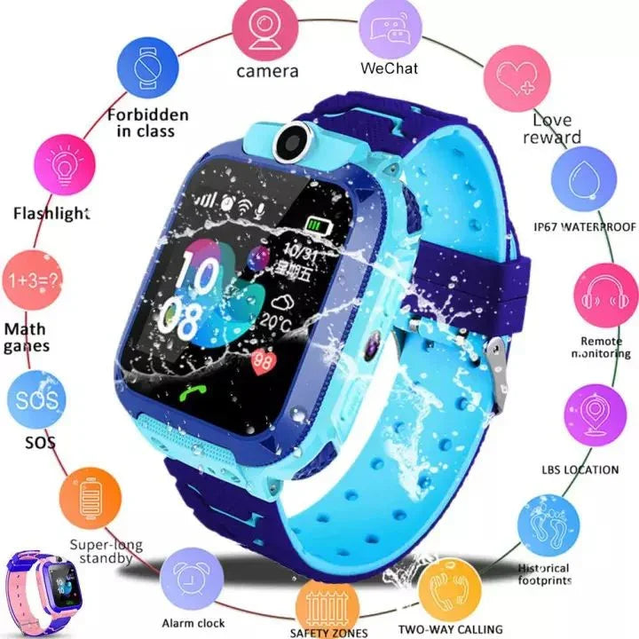 KAVE Kids Waterproof GPS Tracker Watch - KAVE