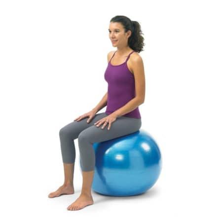KAVE 65 cm yoga ball for exercise - Anti-Burst, Stability - KAVE