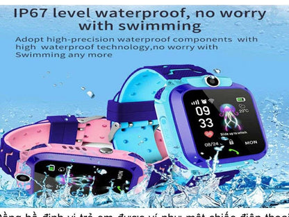 KAVE Kids Waterproof GPS Tracker Watch - KAVE
