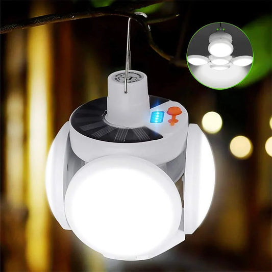 KAVE Portable Solar Power Lantern - Foldable LED Light - KAVE